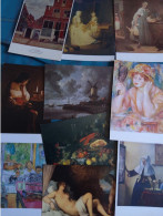 Delcampe - Lot De 100 CP Thème Art - Peintures -Tableaux - 100 - 499 Karten