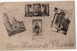 Delcampe - ITALIA - VICENZA - Vedutine Del Monte Iberico, Animata, Viag.1917 Annullo Militare - GEN 25-3-05,06 - Vicenza