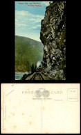 Delcampe - Canada Old Postcard Sailors' Bar Near Spuzzum Canadian Rockies, Locomotive Train - Ohne Zuordnung
