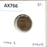 Delcampe - 5 AURAR 1981 ISLANDE ICELAND Pièce #AX766 - Islande
