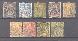 Delcampe - Diégo-Suarez  :  Yv  42-62  (o) - Used Stamps