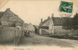 Delcampe - TRUCY - Une Rue Du Bourg - Vue N° 6 - Sonstige & Ohne Zuordnung