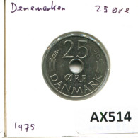Delcampe - 25 ORE 1975 DENMARK Coin Margrethe II #AX514 - Danemark
