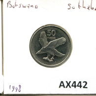 Delcampe - 50 THEBE 1998 BOTSWANA Moneda #AX442 - Botswana