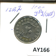 Delcampe - IRAN 20 RIALS 1989 / 1368 ISLAMIC COIN #AY166 - Iran