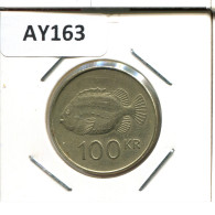 Delcampe - 100 KRONUR 1995 ISLANDE ICELAND Pièce #AY163 - Islande