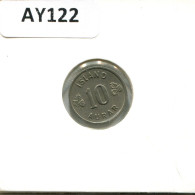 Delcampe - 10 AURAR 1962 ISLAND ICELAND Münze #AY122 - Islande