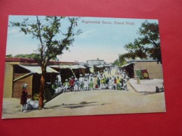 Delcampe - INDIA  RAWAL PINDI   REGIMENTAL BAZAAR   BRITISH IN INDIA - Indien
