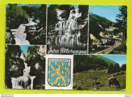 Delcampe - 39 Jura Pittoresque Bourg De Sirod Vers Champagnole Cascades Hérisson La Billaude MOREZ Viaducs Pâturages VOIR DOS - Champagnole