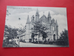 Delcampe - INDIA  POONA  ST PATRICK'S  R C CHURCH  BRITISH IN INDIA WHERE TROOPS GO ON BIG OCCASIONS - Indien