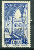 Delcampe - Lebanon 1954 MiNr 507 Used Beit Ed-Din Palace #12-15-25 - Libanon
