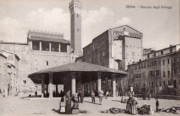 Delcampe - ITALIA - SIENA - Mercato Degli Erbaggi, Animata, 1910 Circa - GEN 25- 3-10 - Siena