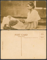 Delcampe - Ceylon Old Postcard Lace Making Lacemaking Native Woman Lacemaker Making Lace 14 - Sri Lanka (Ceylon)