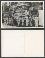 Delcampe - China Hong Kong Old Real Photo Postcard Chinese Coffin Funeral Procession Coolie - China