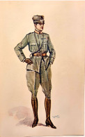 Delcampe - Cartolina Militare WWI Ufficiale Esercito Italiano - Uniforms
