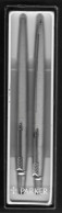 Delcampe - Parker Jotter Stainless Steel (Flighter) Set - Stylos