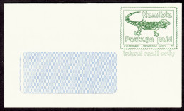 Delcampe - Namibia 1995 Postal Stationery Cover Die "Gecko" Inland Mail Only ** - Entier Postal Ganzsache Postwaardestuk - Namibia (1990- ...)