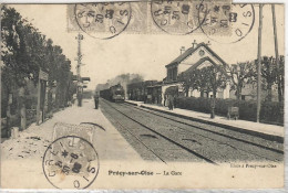 Delcampe - PRECY / OISE   LA GARE   TRAIN - Précy-sur-Oise