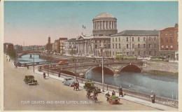 Delcampe - CPA IRLANDE - Dublin : Four Courts And River Liffey - Numéro R.1402 - Couleur - Dublin