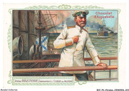 Delcampe - BCVP6-0512-CHROMOS - CHOCOLAT D'AIGUEBELLE - AMIRAL RODJESTYENSKY - Aiguebelle