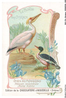 Delcampe - BCVP6-0505-CHROMOS - CHOCOLAT D'AIGUEBELLE - PELICAN ONOCROTALE - HARLE BIEVRE - Aiguebelle