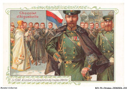 Delcampe - BCVP6-0517-CHROMOS - CHOCOLAT D'AIGUEBELLE - LE TSAR - Aiguebelle