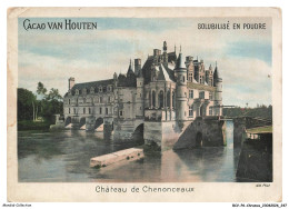 Delcampe - BCVP6-0524-CHROMOS - CACAO VAN HOUTEN - CHATEAU DE CHENONCEAUX - Van Houten