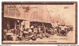 Delcampe - BBQP17-1338-CHROMOS - Chocolat Suchard - Hanoi - Le Grand Marché - Indochiine - Suchard