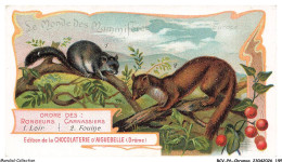Delcampe - BCVP6-0498-CHROMOS - CHOCOLAT D'AIGUEBELLE - LOIR - FOUINE - Aiguebelle
