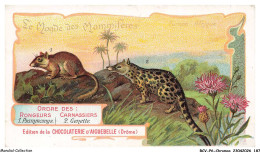Delcampe - BCVP6-0494-CHROMOS - CHOCOLAT D'AIGUEBELLE - PSAMMOMYS - GENETTE - Aiguebelle