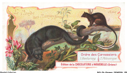 Delcampe - BCVP6-0480-CHROMOS - CHOCOLAT D'AIGUEBELLE - BENTURONG - PTILOCERQUE - Aiguebelle