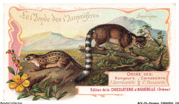 Delcampe - BCVP6-0496-CHROMOS - CHOCOLAT D'AIGUEBELLE - SPERMAPHILE - BASSARIS - Aiguebelle