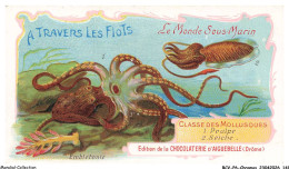 Delcampe - BCVP6-0471-CHROMOS - CHOCOLAT D'AIGUEBELLE - POULPE - SEICHE - Aiguebelle