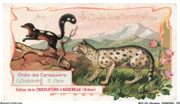 Delcampe - BCVP6-0477-CHROMOS - CHOCOLAT D'AIGUEBELLE - CLADOBATE - ONCE - Aiguebelle