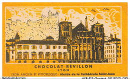 Delcampe - AYRP12-0853-CHROMOS - Chocolat Révillon - Abside De La Cathédrale Saint-jean - Revillon
