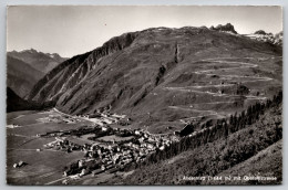 Delcampe - Andermatt Mit Oberalpstrasse Carte Postale Postcard - Andermatt