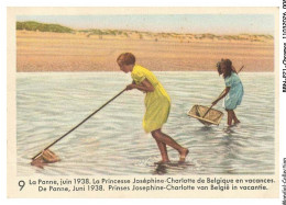 Delcampe - BBNP21-1371-CHROMOS - COTE D'OR - La Panne - Juin 1938 - La Princesse-Charlotte De Belgique En Vacances - Côte D'Or