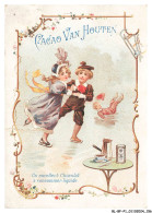 Delcampe - BL-BFP1-0079-CHROMOS - CHOCOLAT VAN HOUTEN - PATINAGE VOIR ETAT - Van Houten