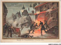 Delcampe - AQ#BFP3-CHROMOS-0872 - CHOCOLAT D'AIGUEBELLE - Bataille De Villersexel - Siège Des Maisons - Aiguebelle