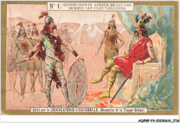 Delcampe - AQ#BFP3-CHROMOS-0856 - CHOCOLAT D'AIGUEBELLE - Histoire De Clovis - N°1 - Aiguebelle