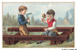 Delcampe - BL-BFP1-0212-CHROMOS - SUCHARD CHOCOLAT - Neuchatel - Suisse - Jeune Garçons - Suchard