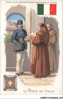 Delcampe - AQ#BFP3-CHROMOS-0855 - CHOCOLAT D'AIGUEBELLE - La Poste En Italie - Aiguebelle