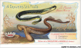 Delcampe - AQ#BFP3-CHROMOS-0859 - CHOCOLAT D'AIGUEBELLE - Le Monde Sous-marin - Stephanotrochus - Aiguebelle