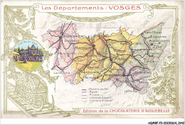 Delcampe - AQ#BFP3-CHROMOS-0969 - CHOCOLAT D'AIGUEBELLE - Les Départements - Vosges - Aiguebelle