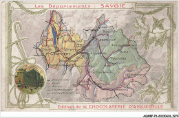 Delcampe - AQ#BFP3-CHROMOS-0985 - CHOCOLAT D'AIGUEBELLE - Les Départements - Savoie - Aiguebelle
