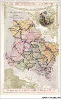 Delcampe - AQ#BFP3-CHROMOS-0984 - CHOCOLAT D'AIGUEBELLE - Les Départements - Yonne - Aiguebelle
