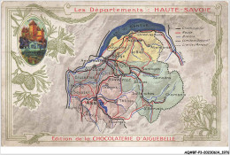 Delcampe - AQ#BFP3-CHROMOS-0986 - CHOCOLAT D'AIGUEBELLE - Les Départements - Haute-Savoie - Aiguebelle