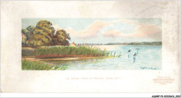 Delcampe - AQ#BFP3-CHROMOS-1003 - CHOCOLAT D'AIGUEBELLE - Seine - La Seine Près De Rouen - Aiguebelle
