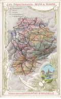 Delcampe - CHROMOS AG#MK944 DEPARTEMENT DE SEINE ET MARNE CHOCOLATERIE D AIGUEBELLE - Aiguebelle