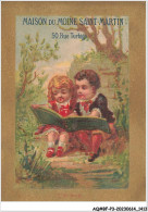 Delcampe - AQ#BFP3-CHROMOS-0704 - Maison Du Moine Saint-Martin - L'Album - Couple D'enfant - Autres & Non Classés